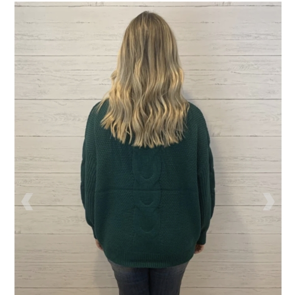 BNWT Zenana cableknit turtleneck - Picture 2 of 3